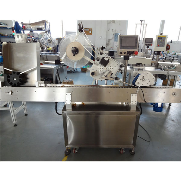 ਮਿਨੀ ਬੋਤਲ ਲਈ ਪੀ ਐਲ ਸੀ ਨਿਯੰਤਰਣ ਆਰਥਿਕਤਾ ਆਟੋਮੈਟਿਕ ਸ਼ੀਰੀ ਹਰੀਜ਼ਟਲ ਲੇਬਲਿੰਗ ਮਸ਼ੀਨ