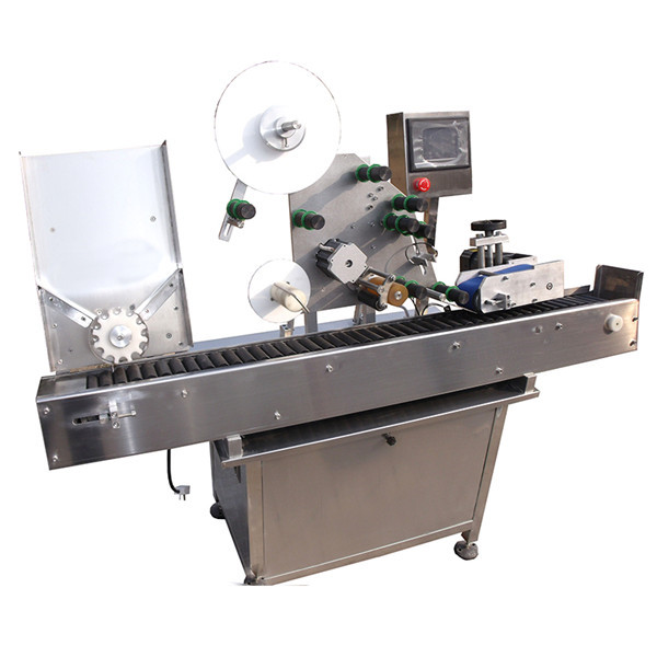 SUS304 ਆਟੋਮੈਟਿਕ ਫਲੈਗ ਵਾਇਲ ਲੇਬਲਿੰਗ ਮਸ਼ੀਨ ਸੈਲਫ ਅਡੈਸਿਵ ਸਟਿੱਕਰ